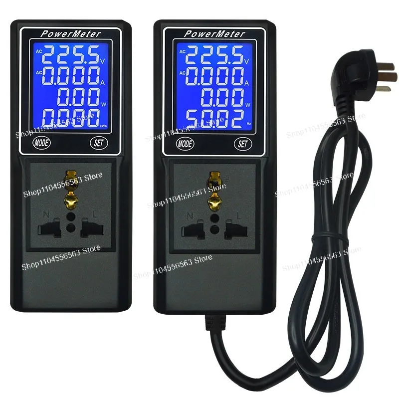 Цифровой измеритель мощности YB39DM | Многофункциональный тестер напряжения и тока переменного тока, измеритель электрических параметров, тестер розеток, 1 шт.
Цифровой измеритель мощности YB39DM | Многофункциональный тестер напряжения и тока переменного тока, измеритель электрических параметров, тестер розеток, 1 шт.