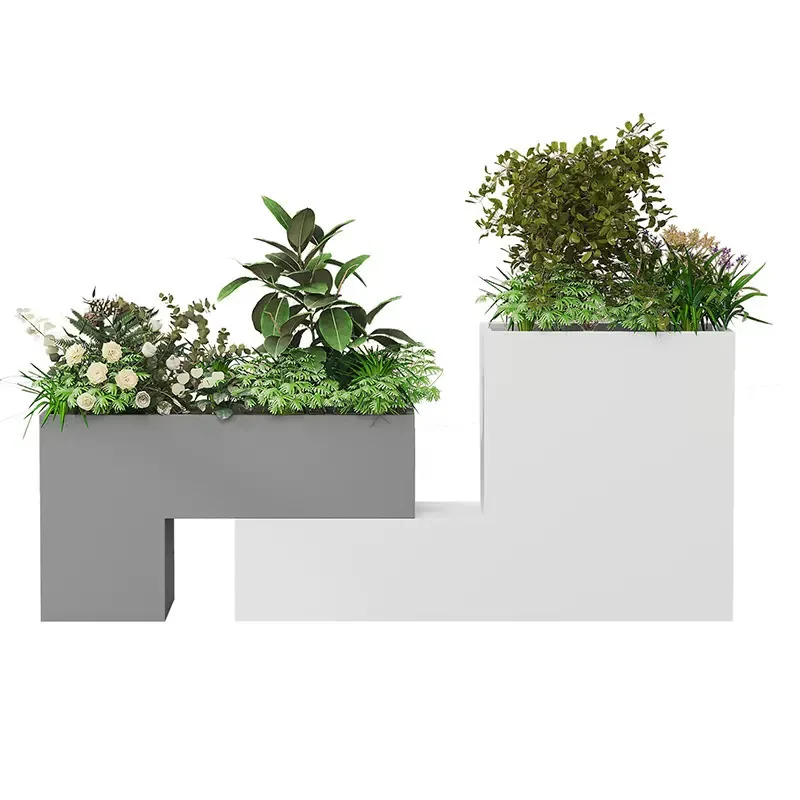 Light flower box Outdoor balcony Terrace courtyard Planting box Stainless steel wrought iron finished product partition Indoor
Light flower box Outdoor balcony Terrace courtyard Planting box Stainless steel wrought iron finished product partition Indoor