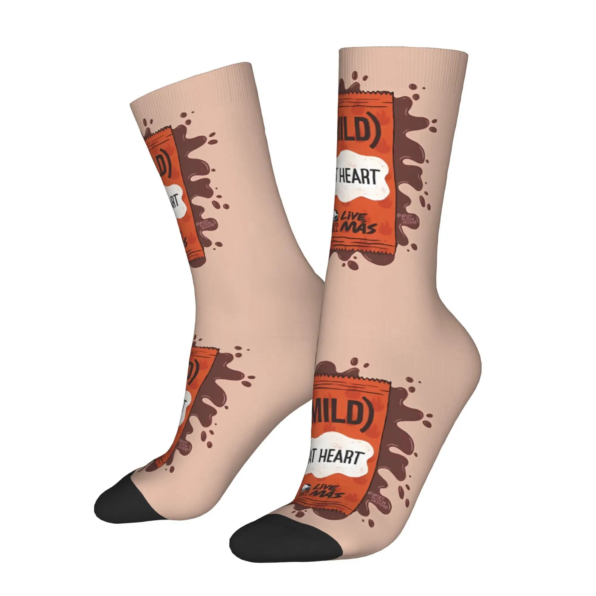 Funny Happy Sock for Men Mild At Heart Hot Sauce Harajuku Breathable Pattern Printed Crew Sock Novelty Gift
Funny Happy Sock for Men Mild At Heart Hot Sauce Harajuku Breathable Pattern Printed Crew Sock Novelty Gift