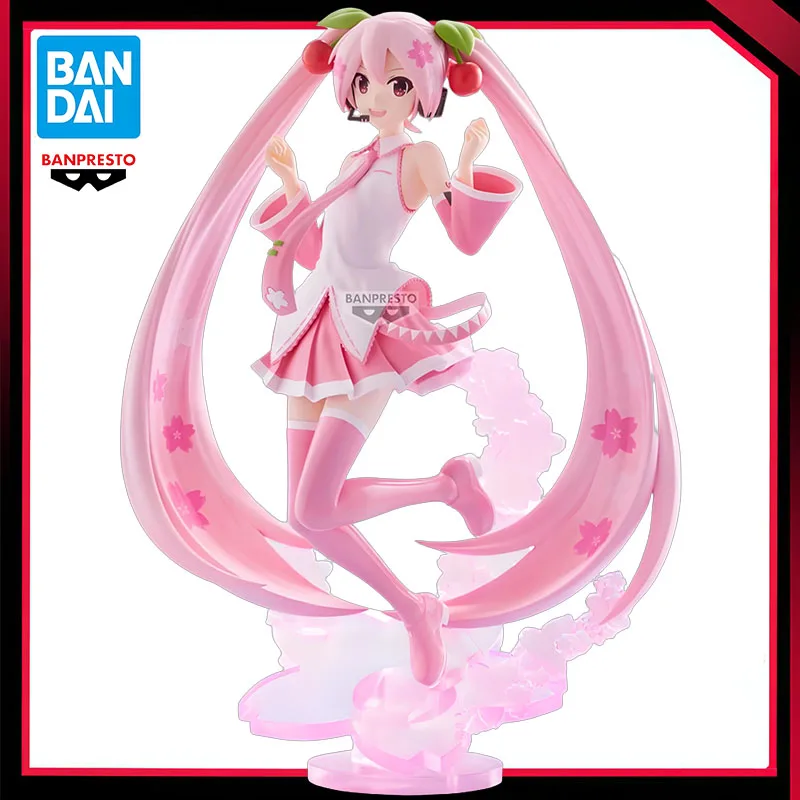 In Stock Original Bandai Banpresto EVOLVE Hatsune Miku Sakura Miku 23CM Anime Action Figures Model Gift Ornament Collection Toy
In Stock Original Bandai Banpresto EVOLVE Hatsune Miku Sakura Miku 23CM Anime Action Figures Model Gift Ornament Collection Toy