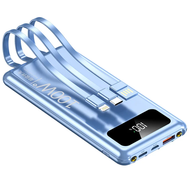Super two-way fast charging with its own cable, power bank 20000mAh large-capacity mobile power supply
Super two-way fast charging with its own cable, power bank 20000mAh large-capacity mobile power supply