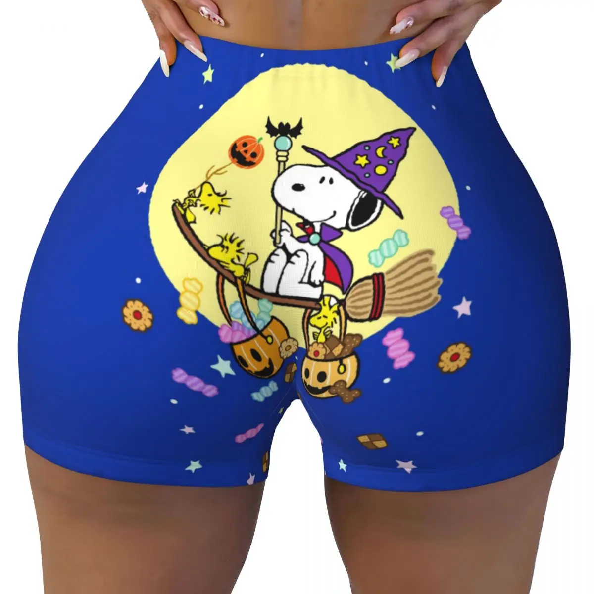 Custom Cute S-Snoopys Cartoon Biker Running Gym Shorts for Women Athletic Workout Yoga Shorts
Custom Cute S-Snoopys Cartoon Biker Running Gym Shorts for Women Athletic Workout Yoga Shorts