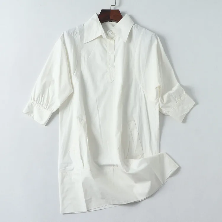 Clean Cut Loose ort Sve irt Casual Summer Ladies Color Top PC0D22 Faionable Ele Simple Design
Clean Cut Loose ort Sve irt Casual Summer Ladies Color Top PC0D22 Faionable Ele Simple Design