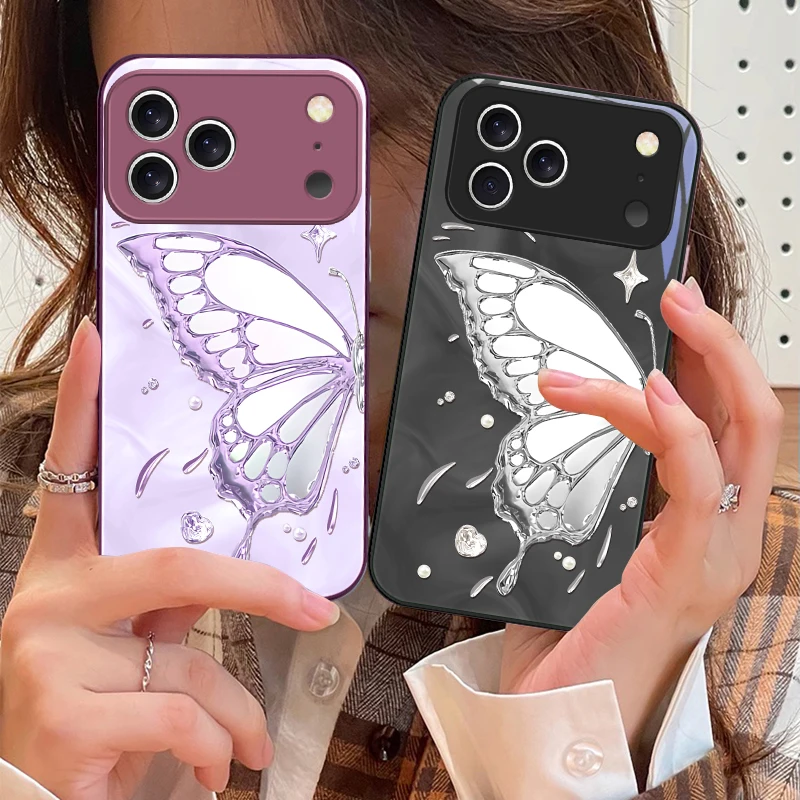 Butterfly of Ice Crystals For iPhone 17 Air 16 E 15 14 13 Plus 12 mini 11 17 Pro Max XR Xs Max 16E 7 8 Tempered Glass Phone Case
Butterfly of Ice Crystals For iPhone 17 Air 16 E 15 14 13 Plus 12 mini 11 17 Pro Max XR Xs Max 16E 7 8 Tempered Glass Phone Case