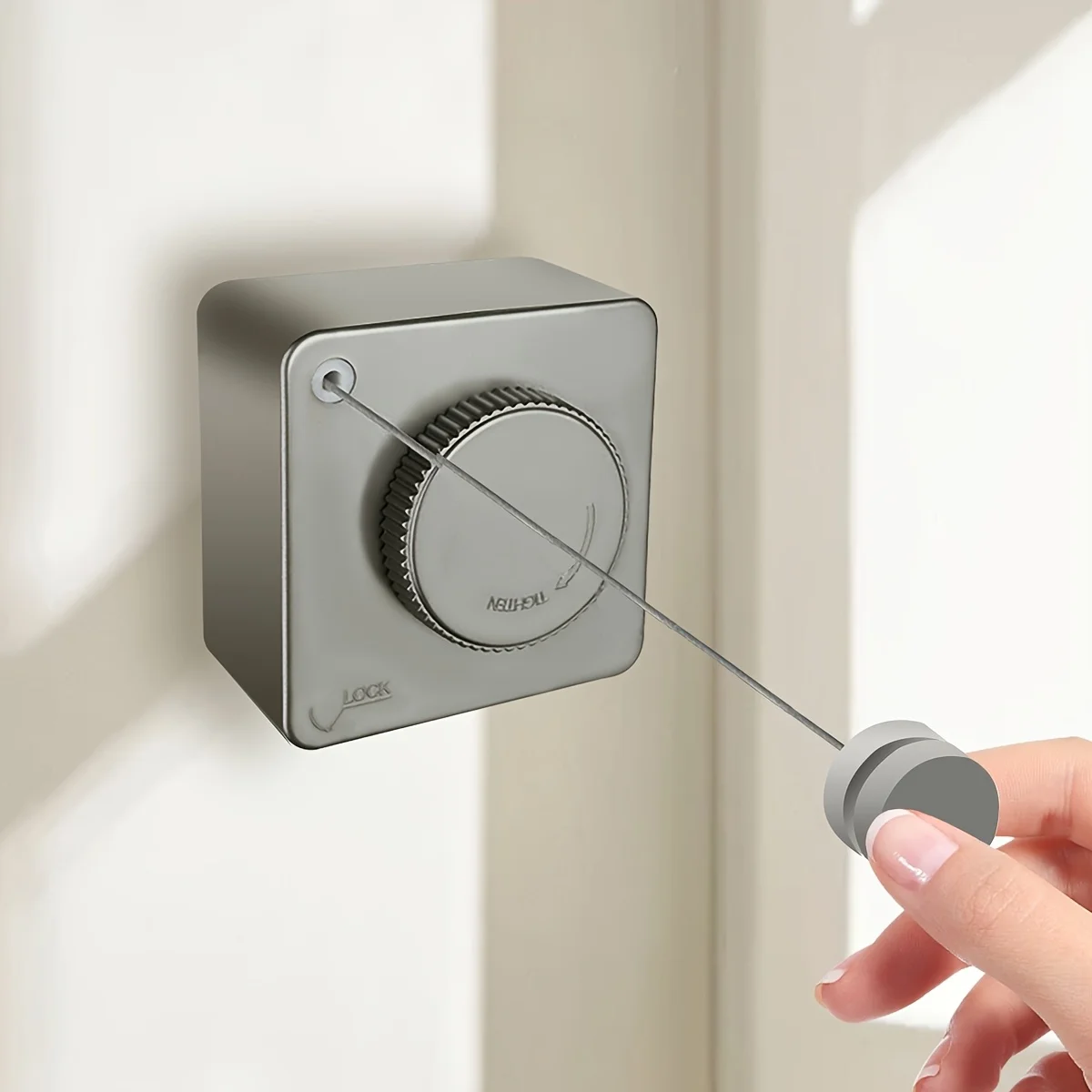 Retractable Clothesline Indoor Invisible Retracting Clothes Drying Laundry Line Wall Mounted Non-Sagging Clothes Hanger Line
Retractable Clothesline Indoor Invisible Retracting Clothes Drying Laundry Line Wall Mounted Non-Sagging Clothes Hanger Line