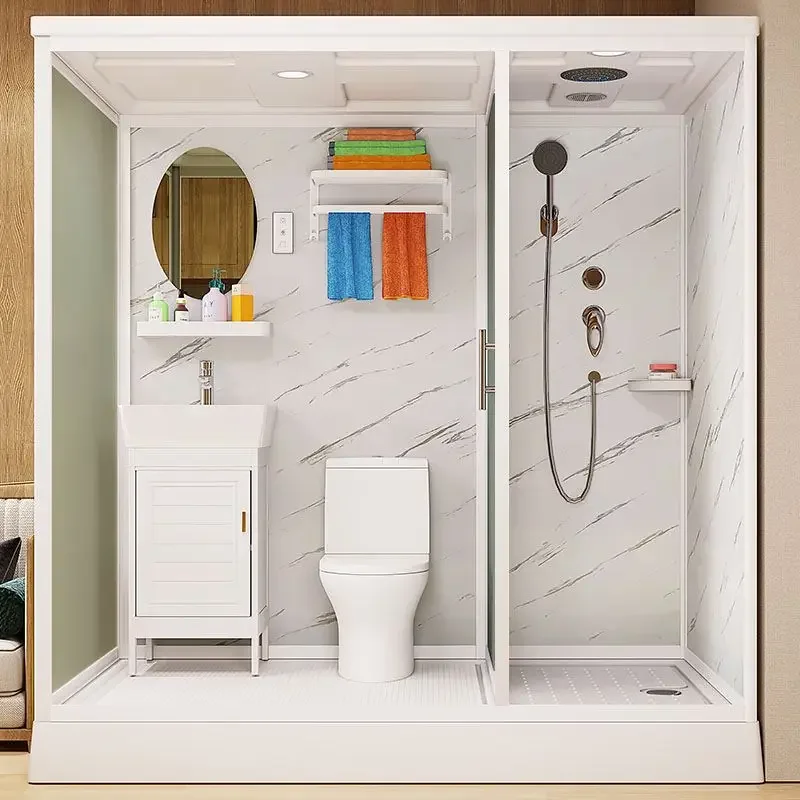 Shower Room, Mobile Household Bath, Integrated Bath Room, Integrated Shower Room, Integrated Partition Glass Shower Room
Shower Room, Mobile Household Bath, Integrated Bath Room, Integrated Shower Room, Integrated Partition Glass Shower Room