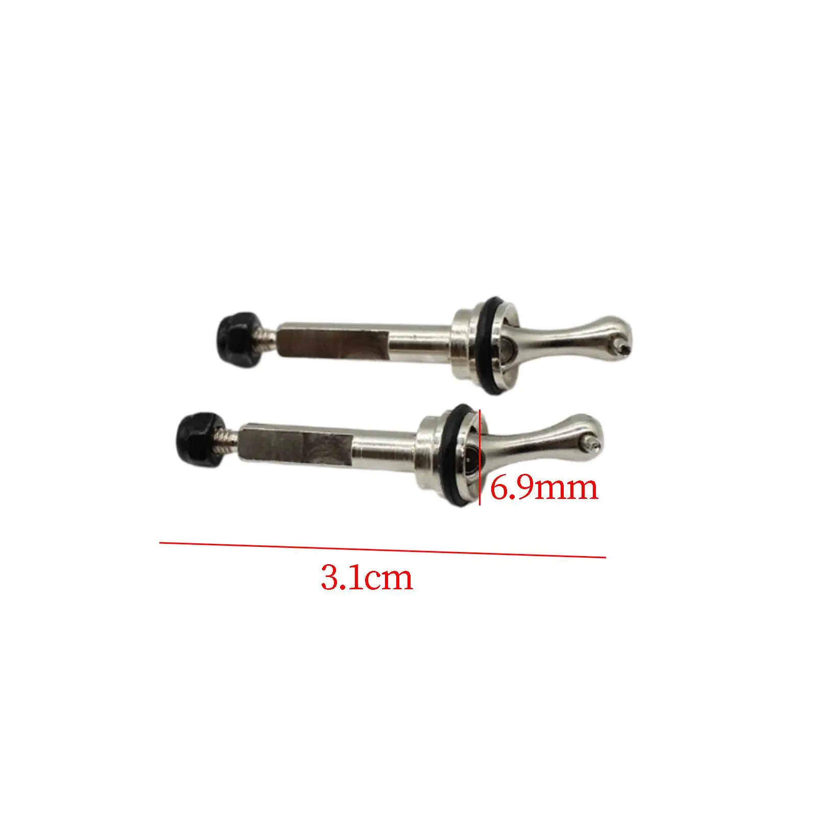2 Pieces 1/28 RC Dog Bone Shaft Transmission, Metal ,CVD Universal Drive Joint Shaft Transmission for Wltoys 284161
2 Pieces 1/28 RC Dog Bone Shaft Transmission, Metal ,CVD Universal Drive Joint Shaft Transmission for Wltoys 284161