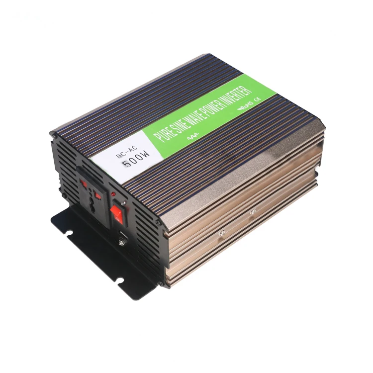 Best Quality Power Inverter dc 12v to AC 110v 120V 220V 230V 500W Pure Sine Wave Power Inverter
Best Quality Power Inverter dc 12v to AC 110v 120V 220V 230V 500W Pure Sine Wave Power Inverter