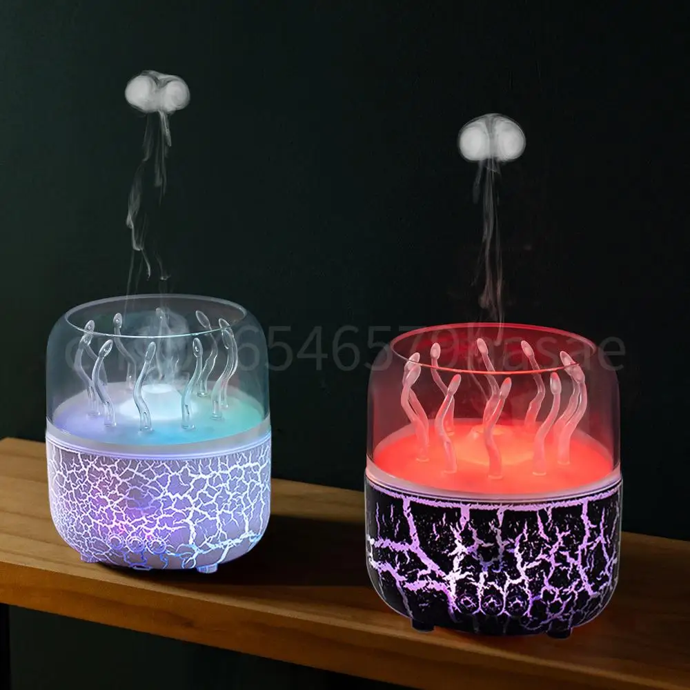 280ML Jellyfish Air Humidifier Essential Oil Diffuser with Remote Control Night Lights for Home Office Bedroom Aroma Diffuser
280ML Jellyfish Air Humidifier Essential Oil Diffuser with Remote Control Night Lights for Home Office Bedroom Aroma Diffuser