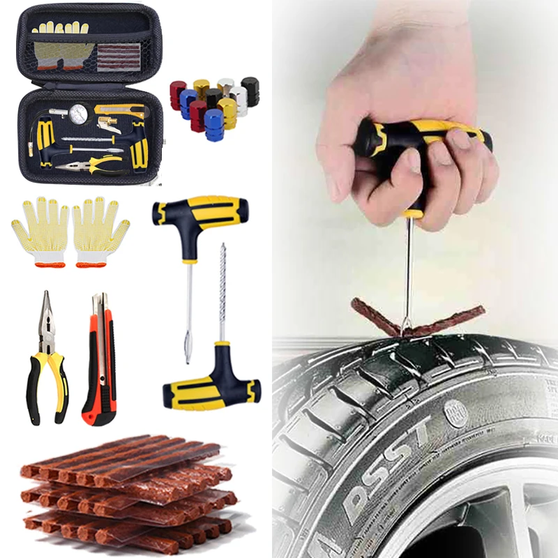 Car Tire Repair Tool tire plug kit Tyre for Car Motorcycle Bike Tyre Puncture Tool Auto Tubeless Tire remover Plug auto repair
Car Tire Repair Tool tire plug kit Tyre for Car Motorcycle Bike Tyre Puncture Tool Auto Tubeless Tire remover Plug auto repair