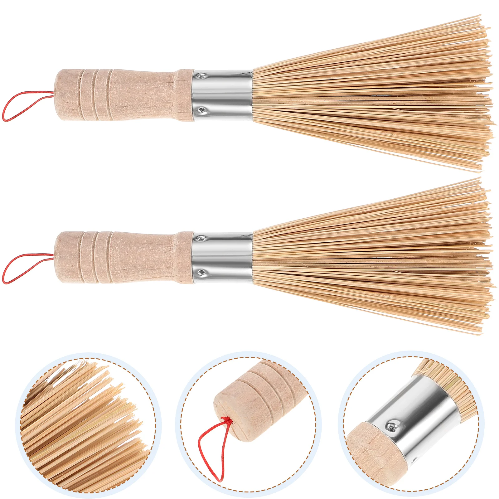 2pcs Bamboo Pan Long Handle Wok Cleaning Brush Dish Kitchen Tool for Home Restaurant bamboo cleaning brush
2pcs Bamboo Pan Long Handle Wok Cleaning Brush Dish Kitchen Tool for Home Restaurant bamboo cleaning brush