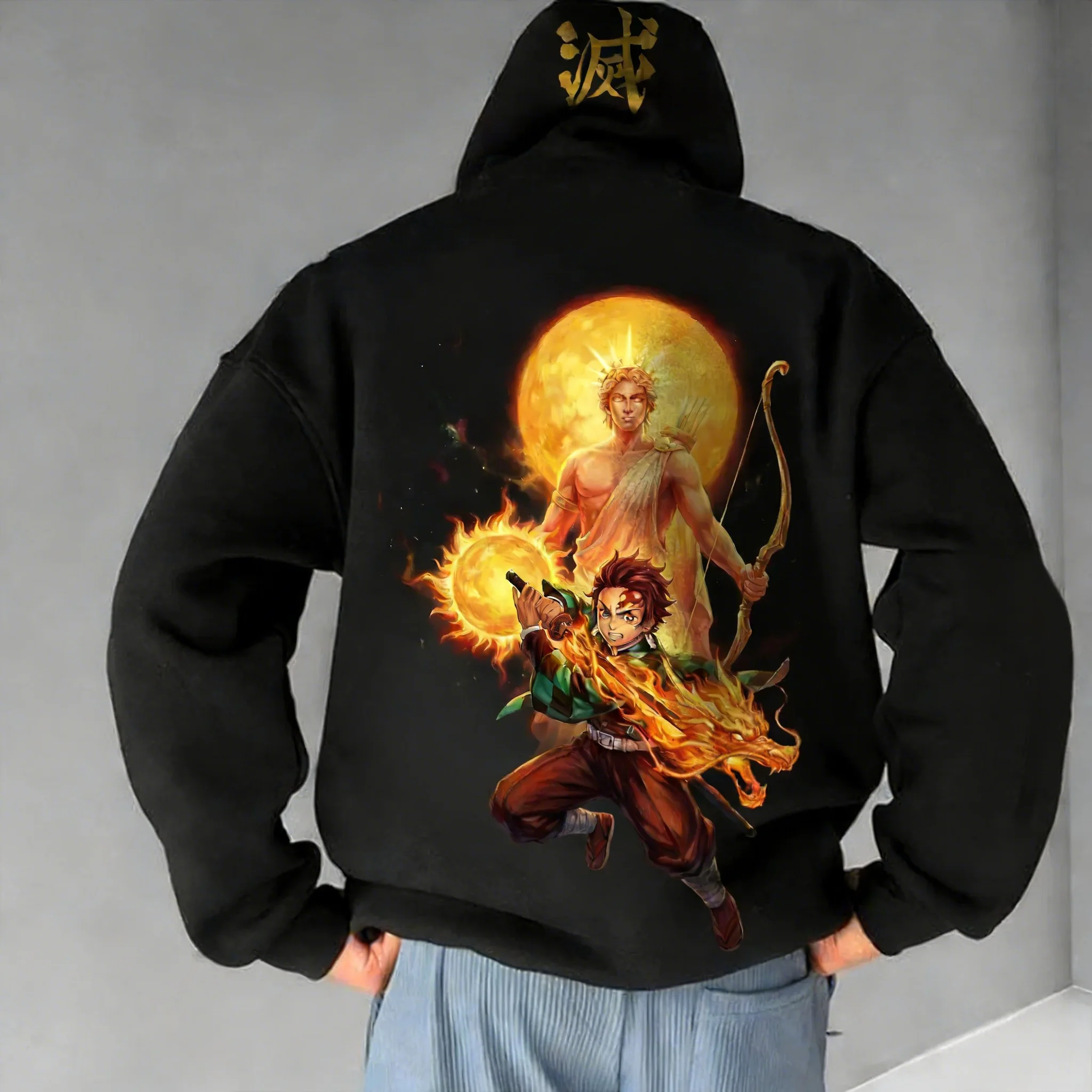 Мужское хлопковое худи Demon Slayer 2026 весна/лето, новинка 2026, с принтом аниме Камадо Танджиро, уличный хип-хоп, свободный крой, повседневный стиль Y2K
Мужское хлопковое худи Demon Slayer 2026 весна/лето, новинка 2026, с принтом аниме Камадо Танджиро, уличный хип-хоп, свободный крой, повседневный стиль Y2K