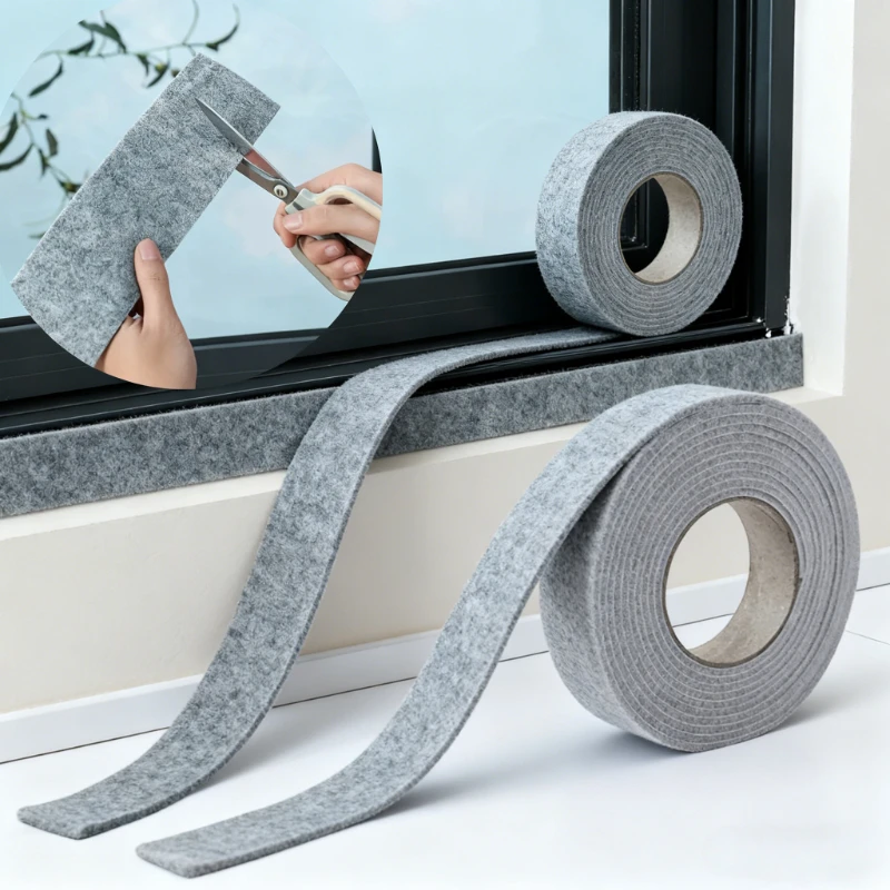 Water Absorbing Sticker Thickened Felt Self-Adhesive Anti-Condensation for Window Glass Winter Home Window Accessories
Water Absorbing Sticker Thickened Felt Self-Adhesive Anti-Condensation for Window Glass Winter Home Window Accessories