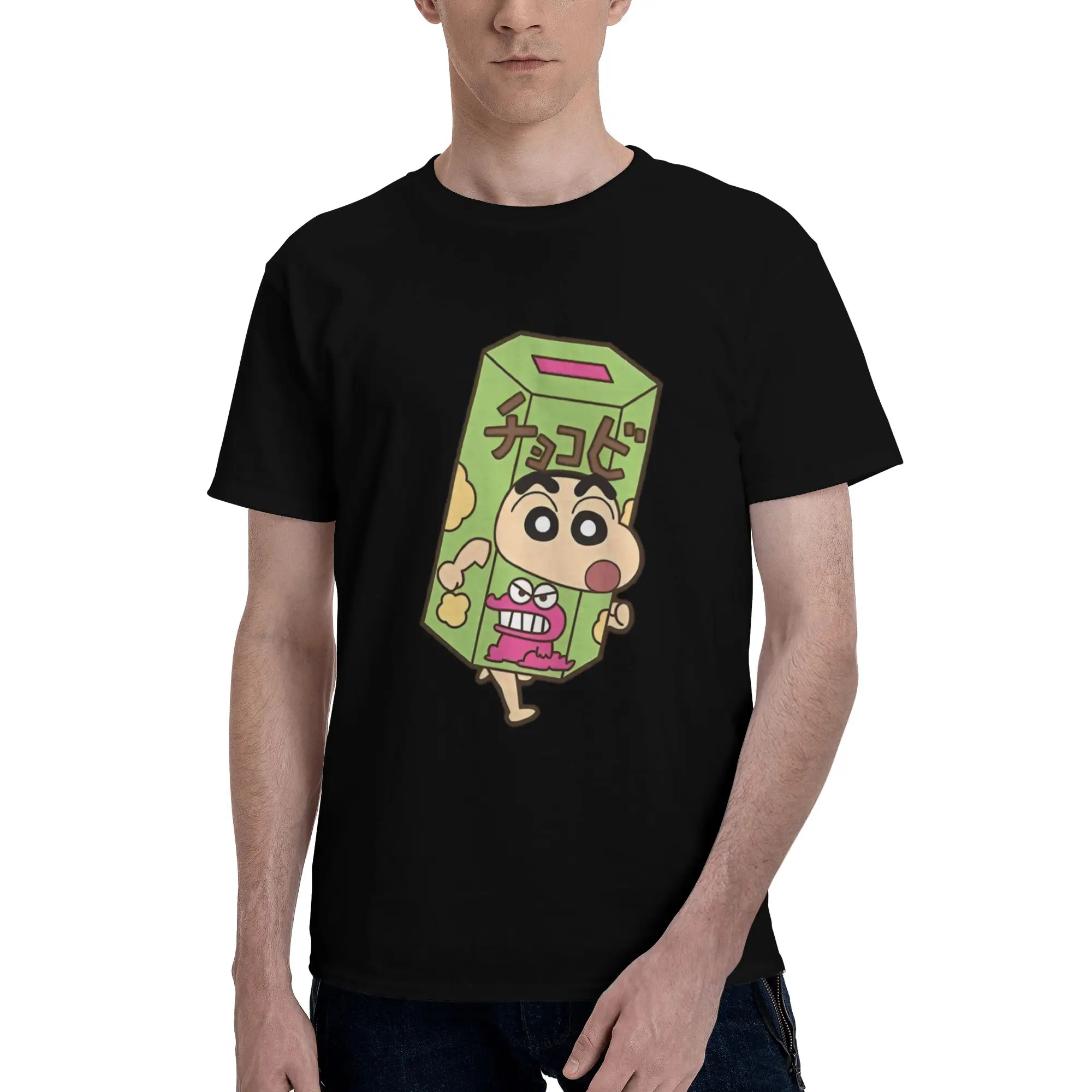 Custom Mens Crayons Shins Chans T Shirt Short Sleeve Cotton Tshirt Streetwear T-shirt Casual Cartoon Tees Loose Fit Clothes
Custom Mens Crayons Shins Chans T Shirt Short Sleeve Cotton Tshirt Streetwear T-shirt Casual Cartoon Tees Loose Fit Clothes