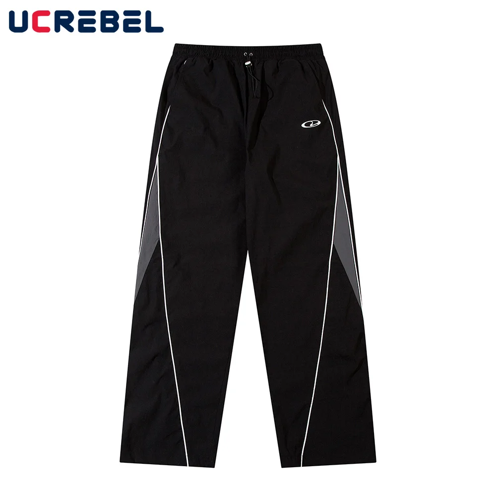 Contrast Paneled Sports Pants Mens Summer Streetwear Elastic Waist Loose Straight Sports Trousers Men
Contrast Paneled Sports Pants Mens Summer Streetwear Elastic Waist Loose Straight Sports Trousers Men