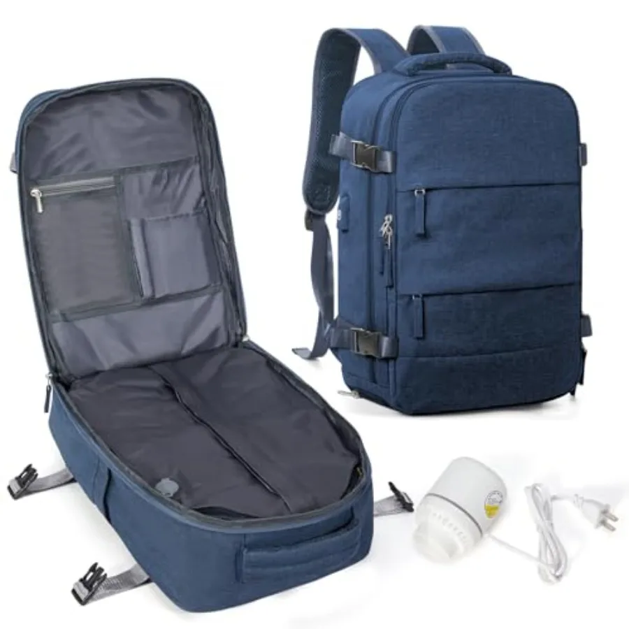 Vacuum Travel Backpack with Pump Flight Approved Vacpack Backpacks for Women Men Storage Vacuum Compression Bags with Shoe Comp
Vacuum Travel Backpack with Pump Flight Approved Vacpack Backpacks for Women Men Storage Vacuum Compression Bags with Shoe Comp