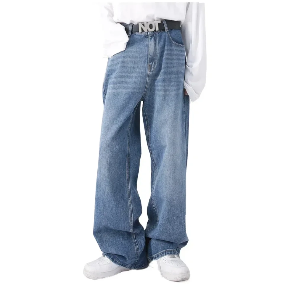 Fashion Ins Y2K Jeans Men Loose High Waist Straight Denim Trousers Retro Classic Cowboy Pants Man
Fashion Ins Y2K Jeans Men Loose High Waist Straight Denim Trousers Retro Classic Cowboy Pants Man