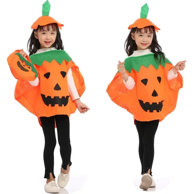 New 2pcs Halloween Party Costumes with Bag Kids Adults Pumpkin Costume Cosplay for Girl Boy Fancy Dress 90-185cm
New 2pcs Halloween Party Costumes with Bag Kids Adults Pumpkin Costume Cosplay for Girl Boy Fancy Dress 90-185cm