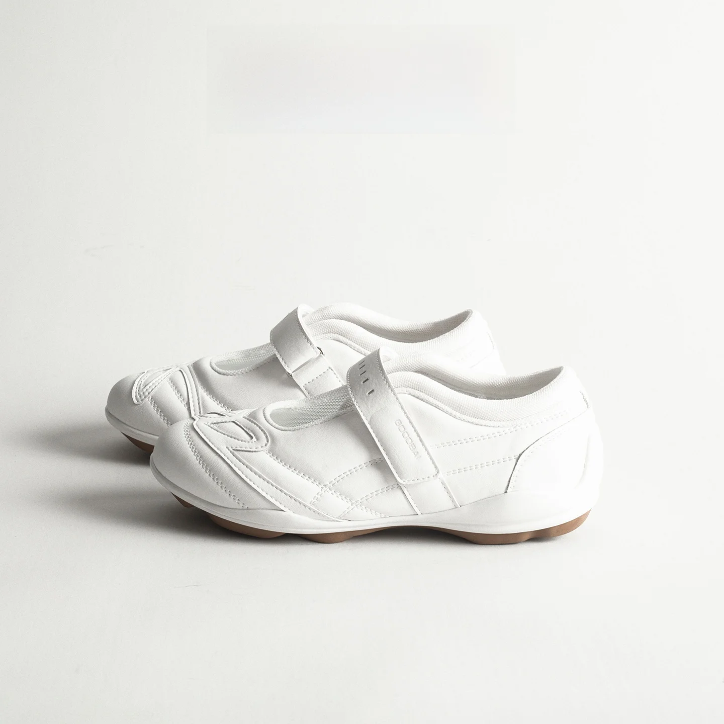 Genuine Leather Ballet Flat Shoes Women's Casual Travel Thick Bottom Mary Janes Sports Shoes Magic Tape round Toe Rubber Sole
Genuine Leather Ballet Flat Shoes Women's Casual Travel Thick Bottom Mary Janes Sports Shoes Magic Tape round Toe Rubber Sole