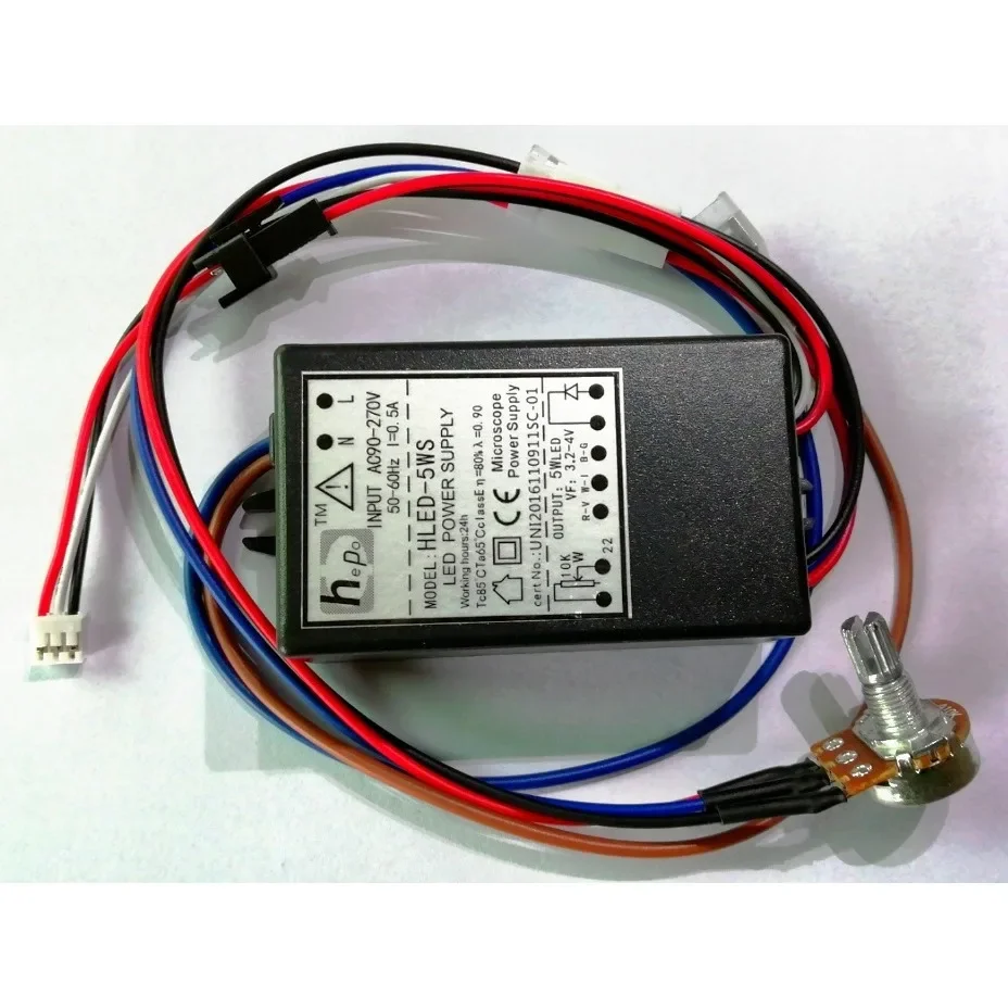 Microscope Power Module with 3WLED Lamp Bead HLED-5W 1.3A HLDE-3WC 3W 1WLED Dimming Power Supply
Microscope Power Module with 3WLED Lamp Bead HLED-5W 1.3A HLDE-3WC 3W 1WLED Dimming Power Supply