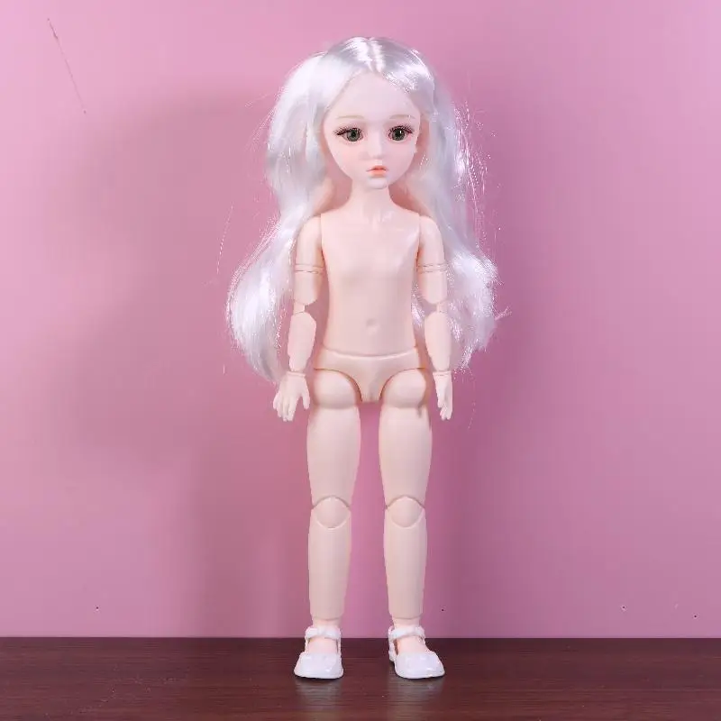 30cm Nude Dolls 1/6 3D Simulation Eye 20 Movable Joints Delicate Makeup Doll Kids Gifts Head+Body+Shoes
30cm Nude Dolls 1/6 3D Simulation Eye 20 Movable Joints Delicate Makeup Doll Kids Gifts Head+Body+Shoes