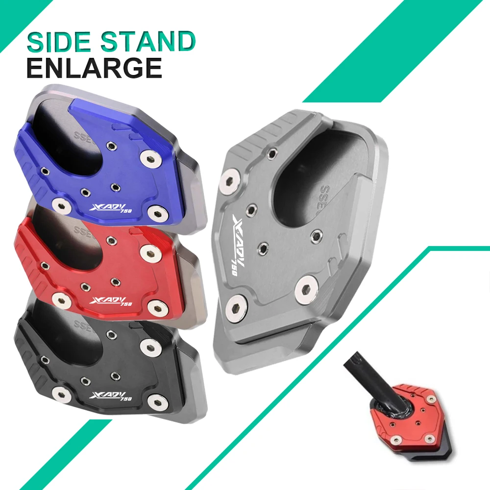 Motorcycle Accessories Side Stand Pad Plate Kickstand Enlarger Support Extension For HONDA X ADV X-ADV 2017 2018 2019 XADV 750
Motorcycle Accessories Side Stand Pad Plate Kickstand Enlarger Support Extension For HONDA X ADV X-ADV 2017 2018 2019 XADV 750