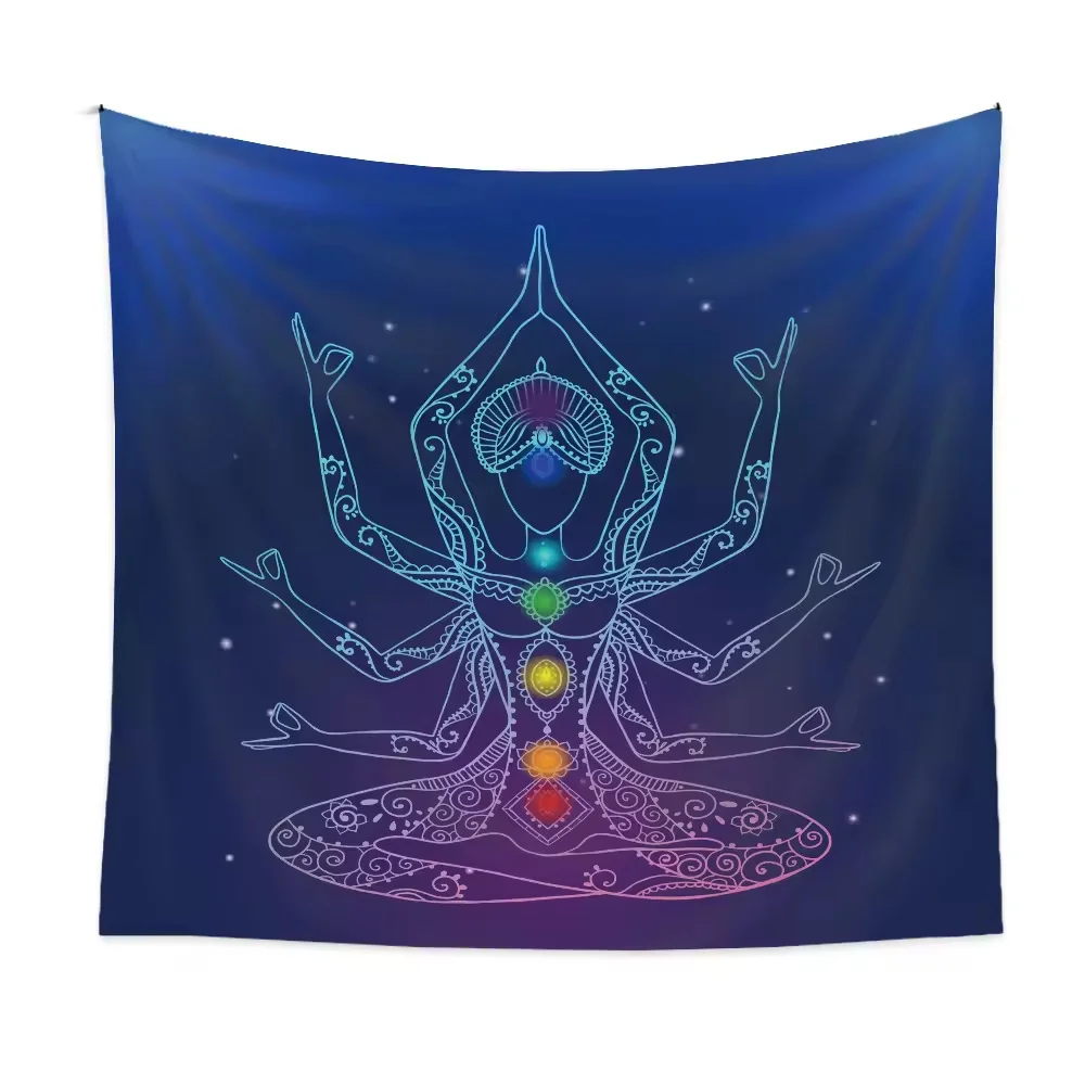 Seven Chakra Tapestry Indian Buddha Statue Meditation Wall Hanging Mandala Tapestry Witchcraft Bohemian Hippie Home Decor Yoga
Seven Chakra Tapestry Indian Buddha Statue Meditation Wall Hanging Mandala Tapestry Witchcraft Bohemian Hippie Home Decor Yoga