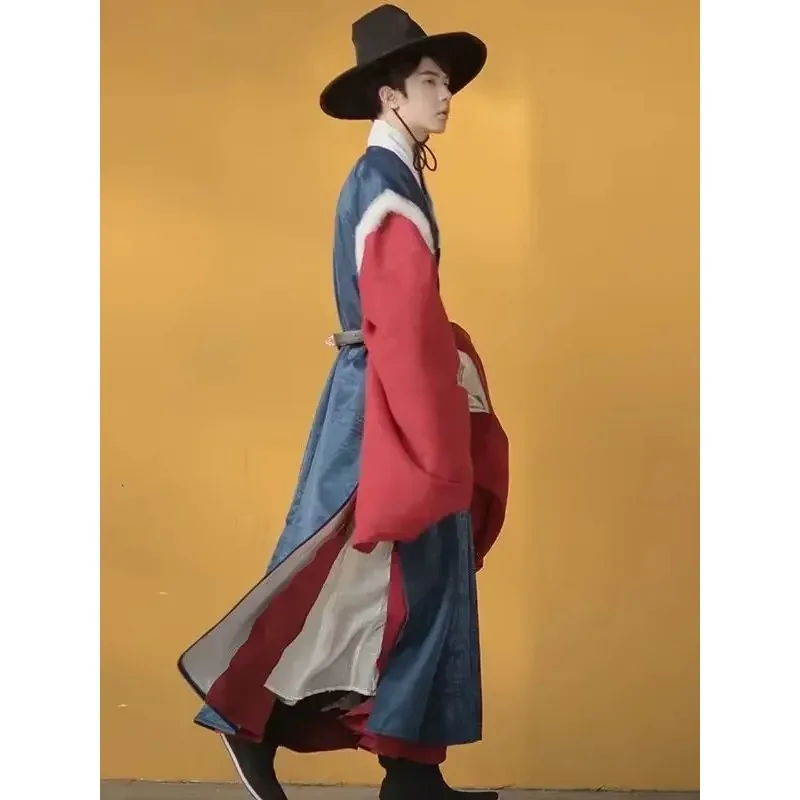 Hanfu antiguo Original para hombre, disfraz tradicional de espadachín, ropa de Baile Folclórico chino, traje de Tage Stang, ropa
Hanfu antiguo Original para hombre, disfraz tradicional de espadachín, ropa de Baile Folclórico chino, traje de Tage Stang, ropa