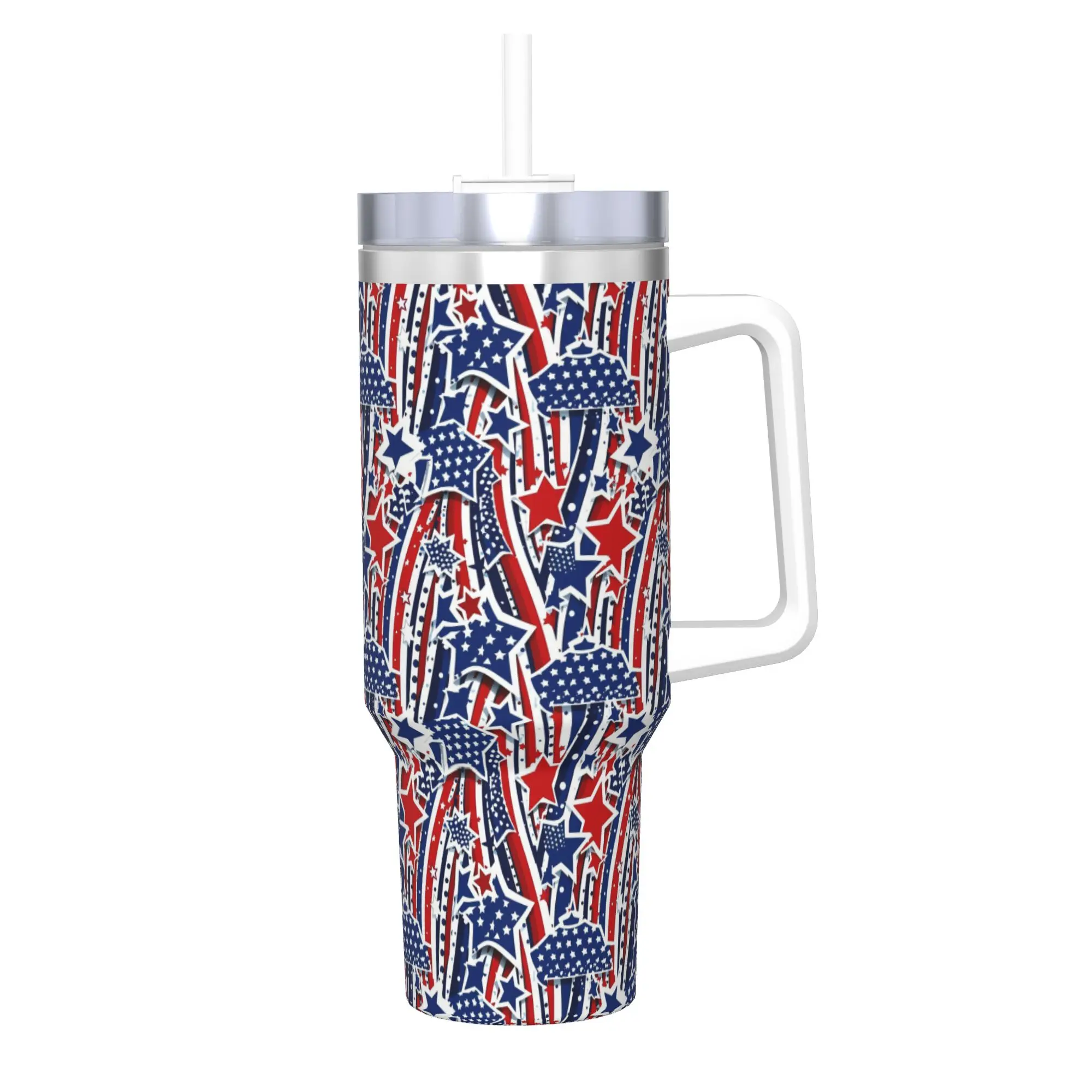 Stainless Steel Tumbler USA American Flag Star Thermal Mug Independence Day Keep Heat Hot Drinks Mugs Cup Driving Water Bottle
Stainless Steel Tumbler USA American Flag Star Thermal Mug Independence Day Keep Heat Hot Drinks Mugs Cup Driving Water Bottle