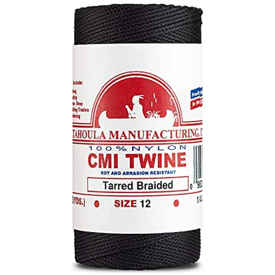Catahoula Tarred, Braided Nylon Twine
Catahoula Tarred, Braided Nylon Twine