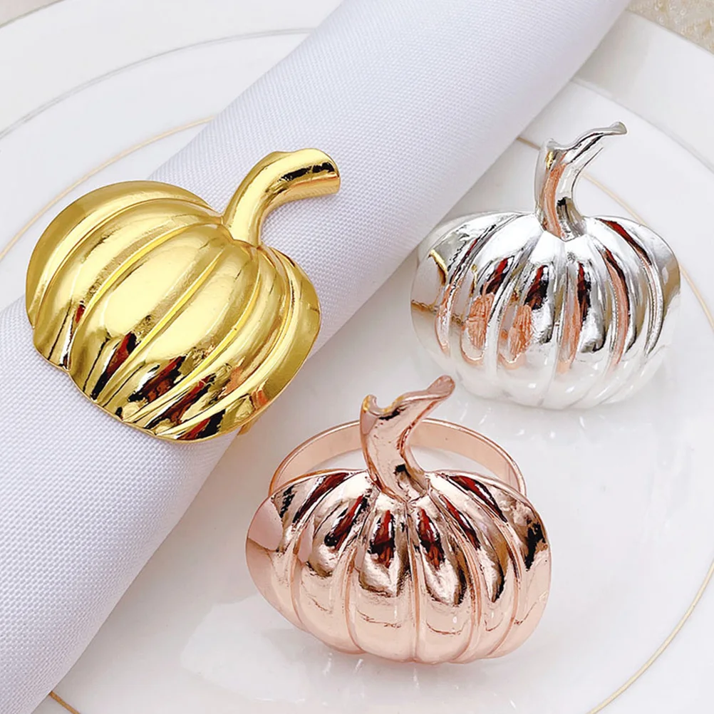 4Pcs Pumpkin Napkin Buckle Exquisite Halloween Table Decor Creative Napkin Rings Party Dining Table Accessory Halloween Supply
4Pcs Pumpkin Napkin Buckle Exquisite Halloween Table Decor Creative Napkin Rings Party Dining Table Accessory Halloween Supply