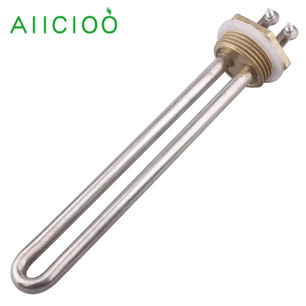 Water Tank Heater 220V Tubular Electric Heater 1"BSP Immersion Heating Element for Boiler/Dispenser 750w/1000W/1500W
Water Tank Heater 220V Tubular Electric Heater 1"BSP Immersion Heating Element for Boiler/Dispenser 750w/1000W/1500W