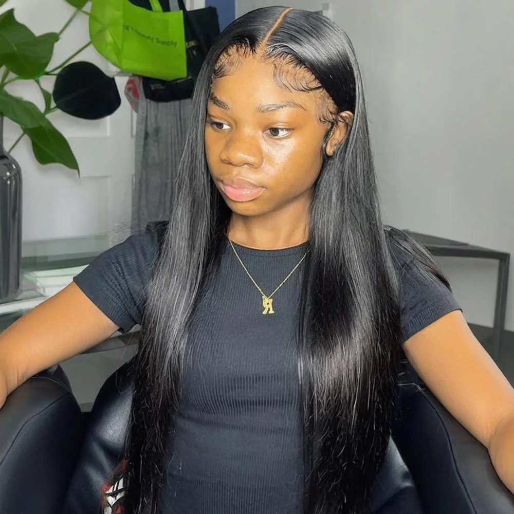 30 40 Inch 7x6 Straight Glueless Lace Front Human Hair Wig Pre Plucked 13x6 HD Transparent Lace Frontal Brazilian Wigs For Women
30 40 Inch 7x6 Straight Glueless Lace Front Human Hair Wig Pre Plucked 13x6 HD Transparent Lace Frontal Brazilian Wigs For Women
