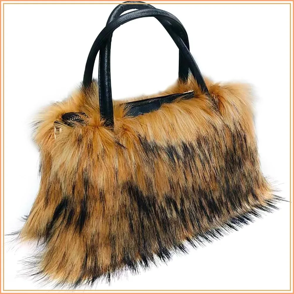 Women's Faux Fur Tote Bag Fluffy Satchel Shoulder Handbag for Mom, Friend, Bridesmaids
Women's Faux Fur Tote Bag Fluffy Satchel Shoulder Handbag for Mom, Friend, Bridesmaids