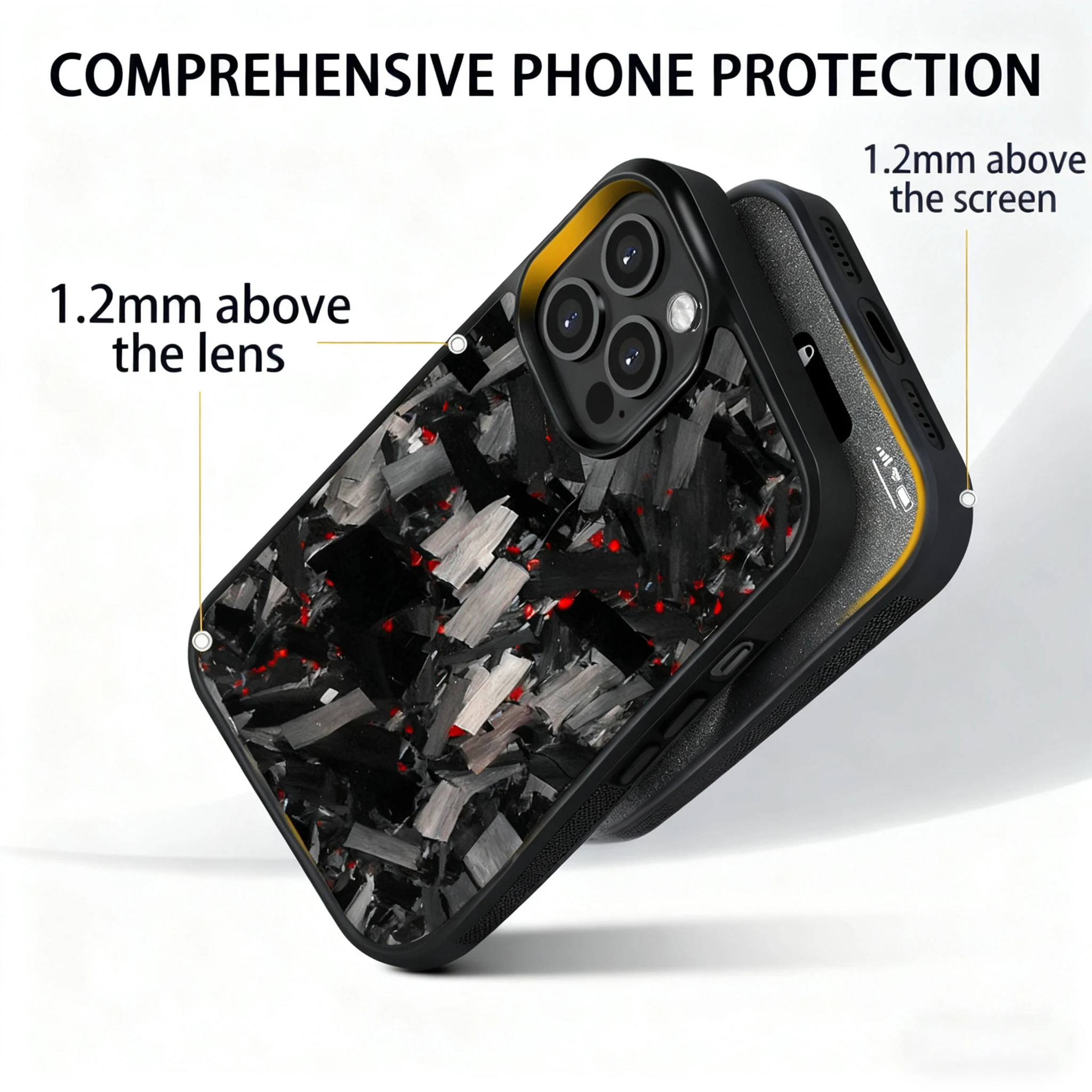 Stylish Forged Carbon Fiber Magnetic Case - 8-Color Shockproof Armor Cover fit for iPhone 11 12 13 14 15 16 17 Air Pro Max
Stylish Forged Carbon Fiber Magnetic Case - 8-Color Shockproof Armor Cover fit for iPhone 11 12 13 14 15 16 17 Air Pro Max