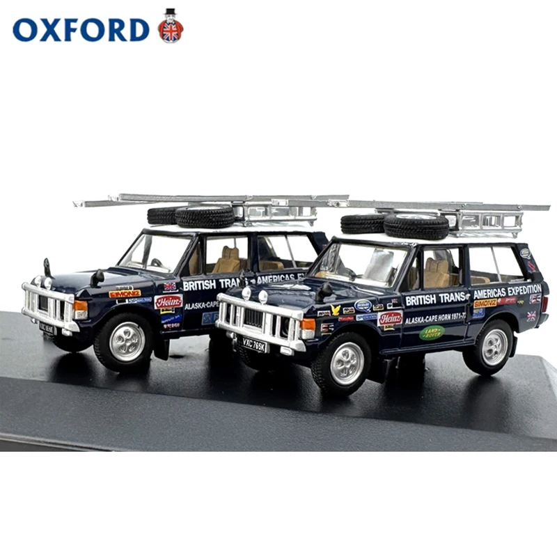 OXFORD 1:76 Scale Diecast Alloy Range Rover Americas Toys Cars Model Suit Classics Nostalgia Adult Souvenir Gifts Static Display
OXFORD 1:76 Scale Diecast Alloy Range Rover Americas Toys Cars Model Suit Classics Nostalgia Adult Souvenir Gifts Static Display