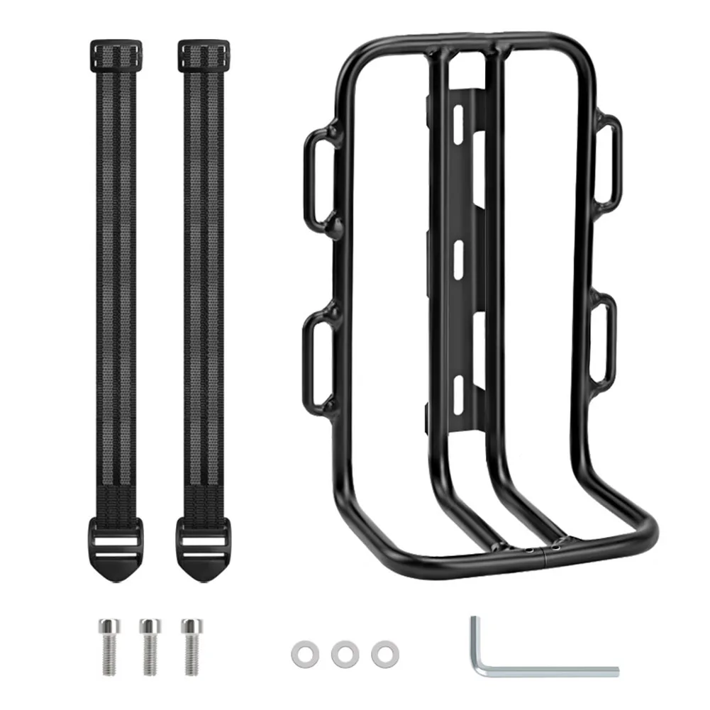 Aluminum Alloy Carrier Bicycle Front Rack Cycling Trips Ample Cargo Space Frame-Mounted Design For Mountain Bikes
Aluminum Alloy Carrier Bicycle Front Rack Cycling Trips Ample Cargo Space Frame-Mounted Design For Mountain Bikes