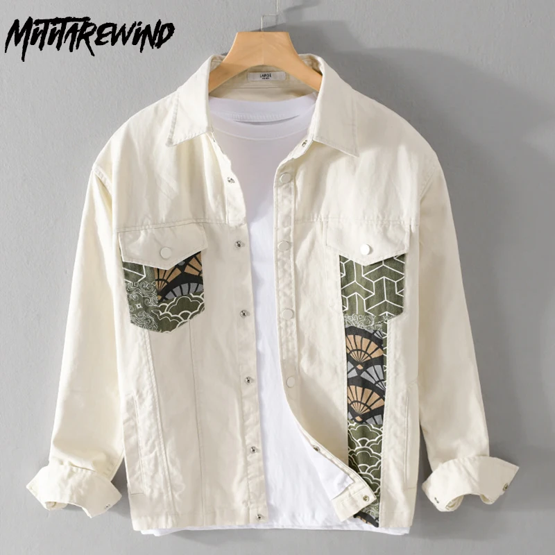 Spring Autumn New Man Jacket Harajuku Fashion Youth Streetwear Men Coat Cotton Patchwork Beige Cargo Jackets Causal Y2k Clothes
Spring Autumn New Man Jacket Harajuku Fashion Youth Streetwear Men Coat Cotton Patchwork Beige Cargo Jackets Causal Y2k Clothes