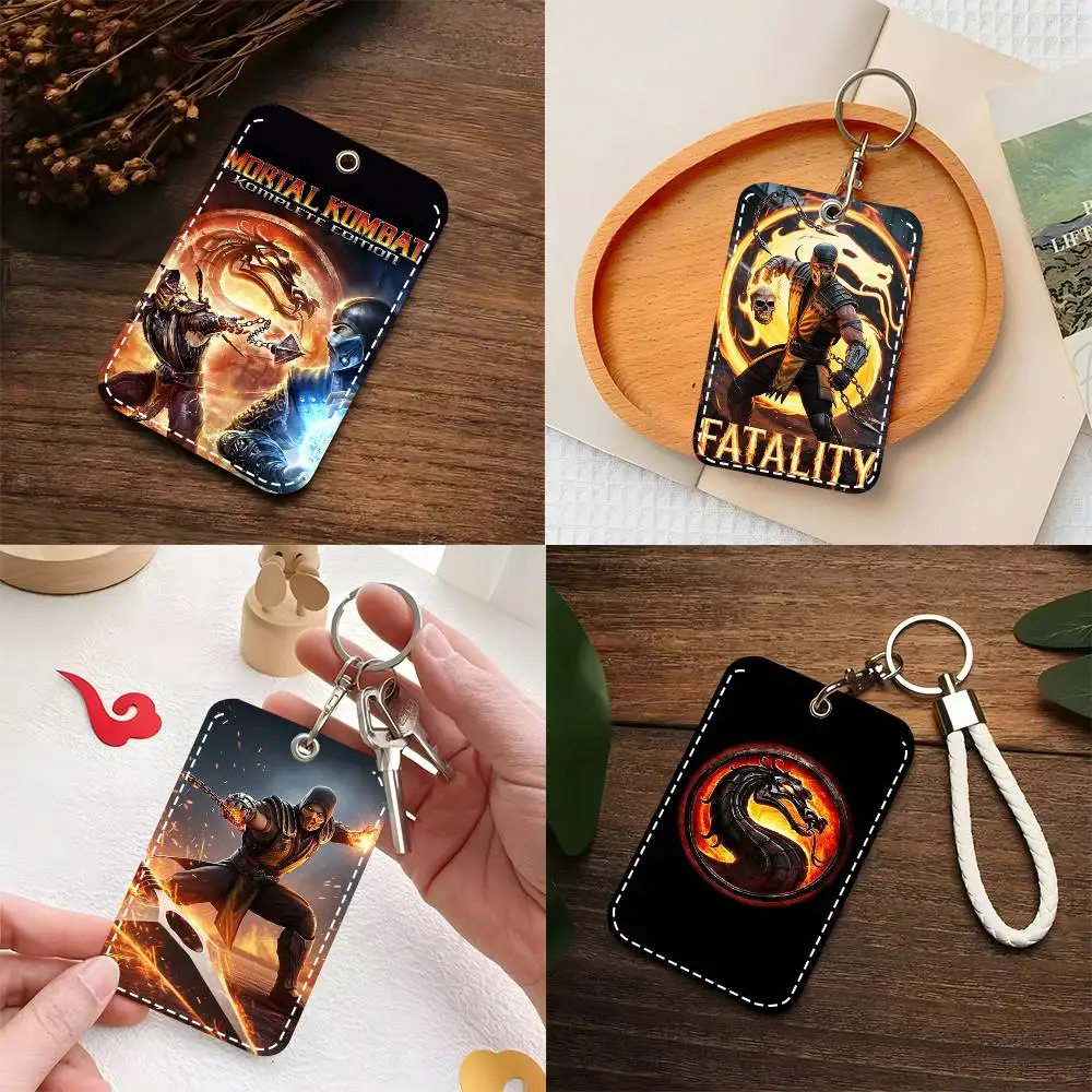 1 шт. Кожаный брелок-картхолдер для карт Mortal Kombat, чехол для карты доступа, кольцо для ключей
1 шт. Кожаный брелок-картхолдер для карт Mortal Kombat, чехол для карты доступа, кольцо для ключей