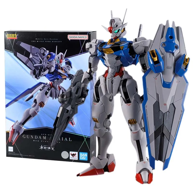 Bandai Figure Gundam Anime Figures Chogokin The Witch From Mercury Aerial Action Figure Collection Gunpla Toys For Children
Bandai Figure Gundam Anime Figures Chogokin The Witch From Mercury Aerial Action Figure Collection Gunpla Toys For Children