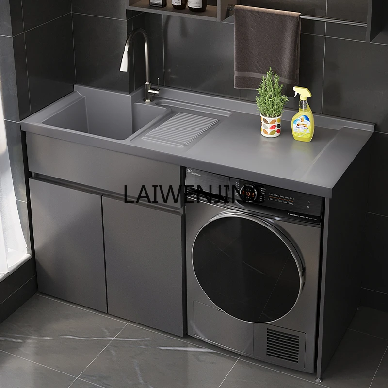 MJY custom sweeper honeycomb aluminum washing machine integrated cabinet combined basin cabinet
MJY custom sweeper honeycomb aluminum washing machine integrated cabinet combined basin cabinet