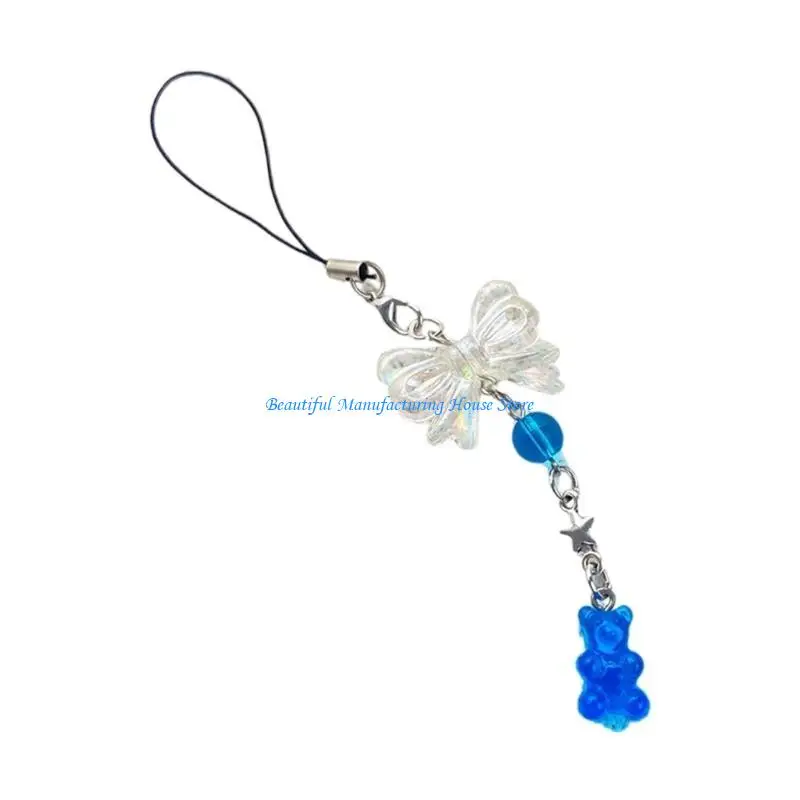 E56A Rose Bowknot Heart Pendant Phone Straps Backpack Charm Car Keys Decoration Chain
E56A Rose Bowknot Heart Pendant Phone Straps Backpack Charm Car Keys Decoration Chain