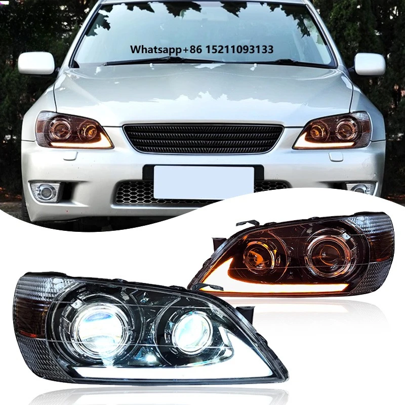 YU GUANG Brand New LED Front Headlight for Lexus IS 200 IS300 1998-2005 Car Accessories Upgrade 6000k Color Headlamps Head Light
YU GUANG Brand New LED Front Headlight for Lexus IS 200 IS300 1998-2005 Car Accessories Upgrade 6000k Color Headlamps Head Light