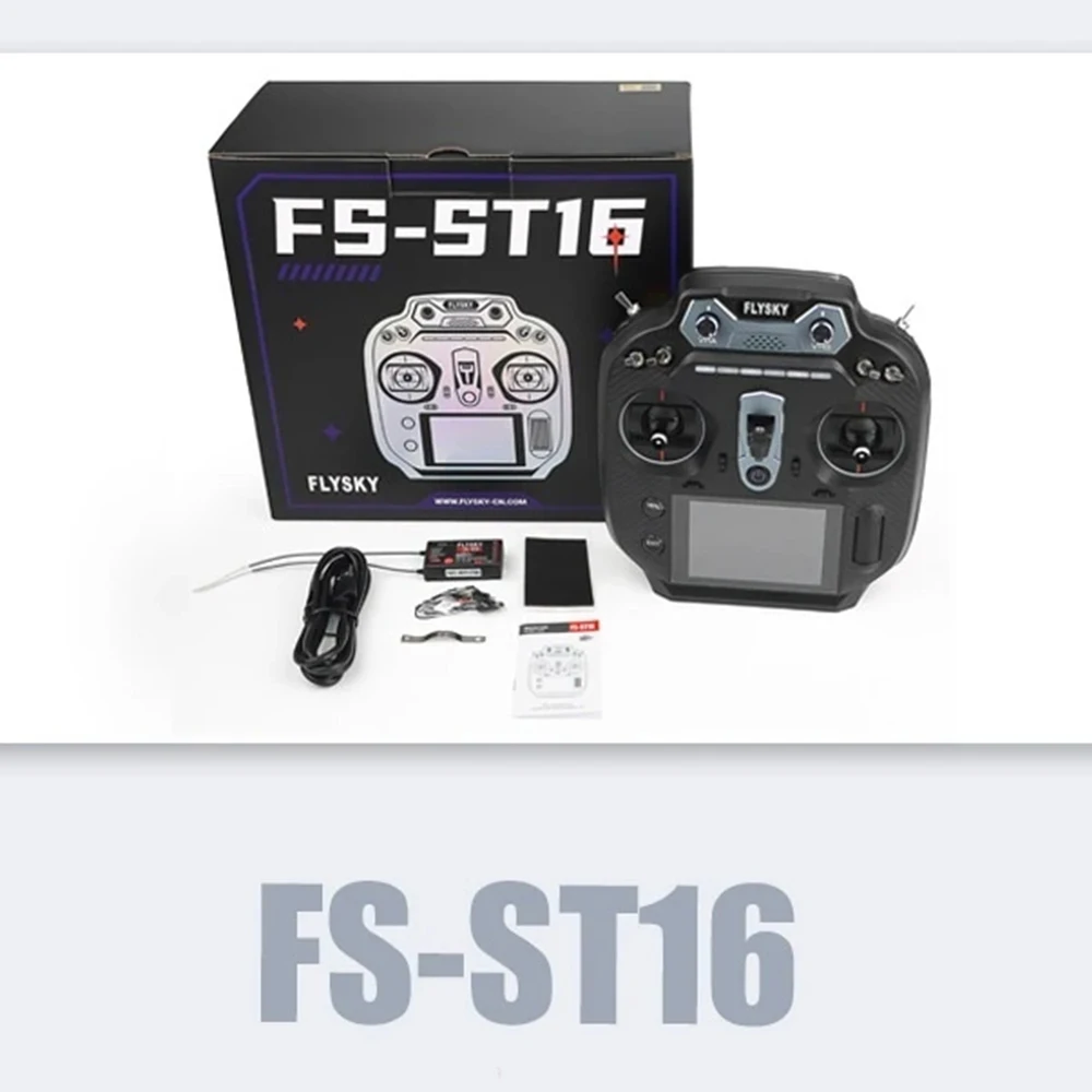 FLYSKY FS-ST16 Remote Controller 16CH 2.4GHz with SR8 Receiver for RC Car Boat Airplane Aircraft
FLYSKY FS-ST16 Remote Controller 16CH 2.4GHz with SR8 Receiver for RC Car Boat Airplane Aircraft