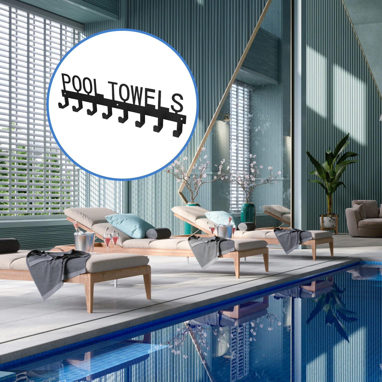 1pc Creative Iron Towel Hook Durable Lightweight Multi-functional Household Coat Rack Organizer for Bathroom Kitchen Living Room
1pc Creative Iron Towel Hook Durable Lightweight Multi-functional Household Coat Rack Organizer for Bathroom Kitchen Living Room