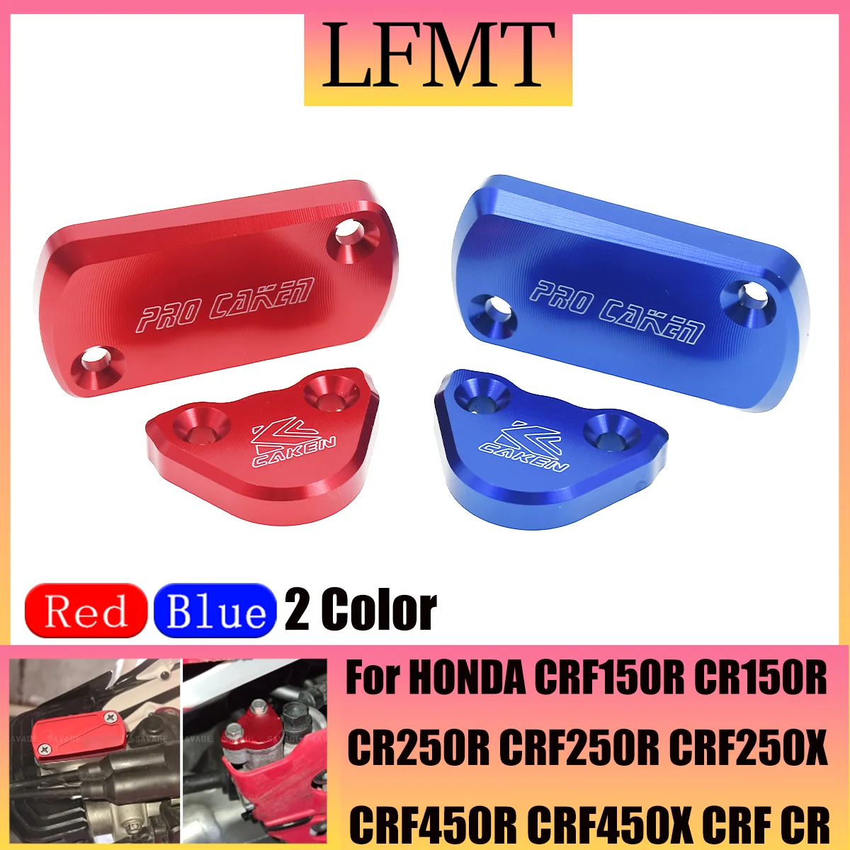 For HONDA CR CRF 125R 150R 250R 250X 450R 450X 250RX 450RX 250F 450L R CNC aluminum alloy dirt bike brake fluid storage caps
For HONDA CR CRF 125R 150R 250R 250X 450R 450X 250RX 450RX 250F 450L R CNC aluminum alloy dirt bike brake fluid storage caps