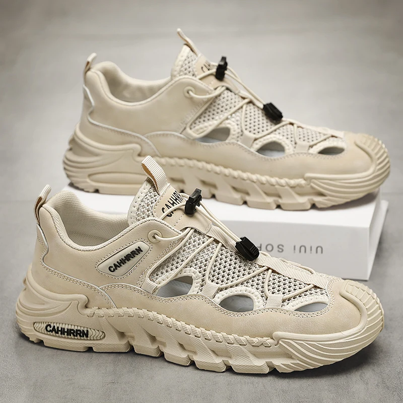 Men's Summer Sandals Breathable Anti-Odor Beach Shoes Outdoor Sport Driving Work Hiking Flat Heel EVA Material Slip-On Sandals
Men's Summer Sandals Breathable Anti-Odor Beach Shoes Outdoor Sport Driving Work Hiking Flat Heel EVA Material Slip-On Sandals