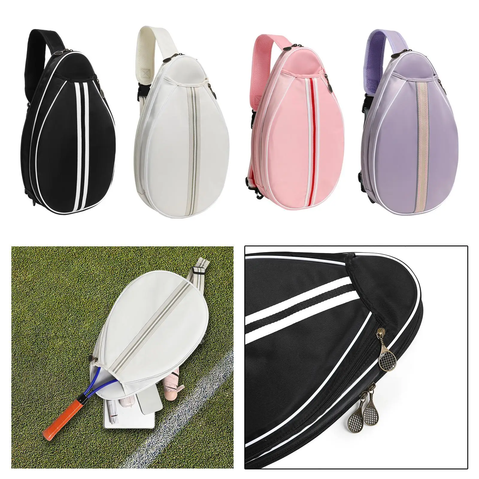 Tennis Bag Tennis Tote Bag Adjustable Strap Beginners Equipment Multifunctional Multipurpose Portable Outdoor Badminton Bag
Tennis Bag Tennis Tote Bag Adjustable Strap Beginners Equipment Multifunctional Multipurpose Portable Outdoor Badminton Bag