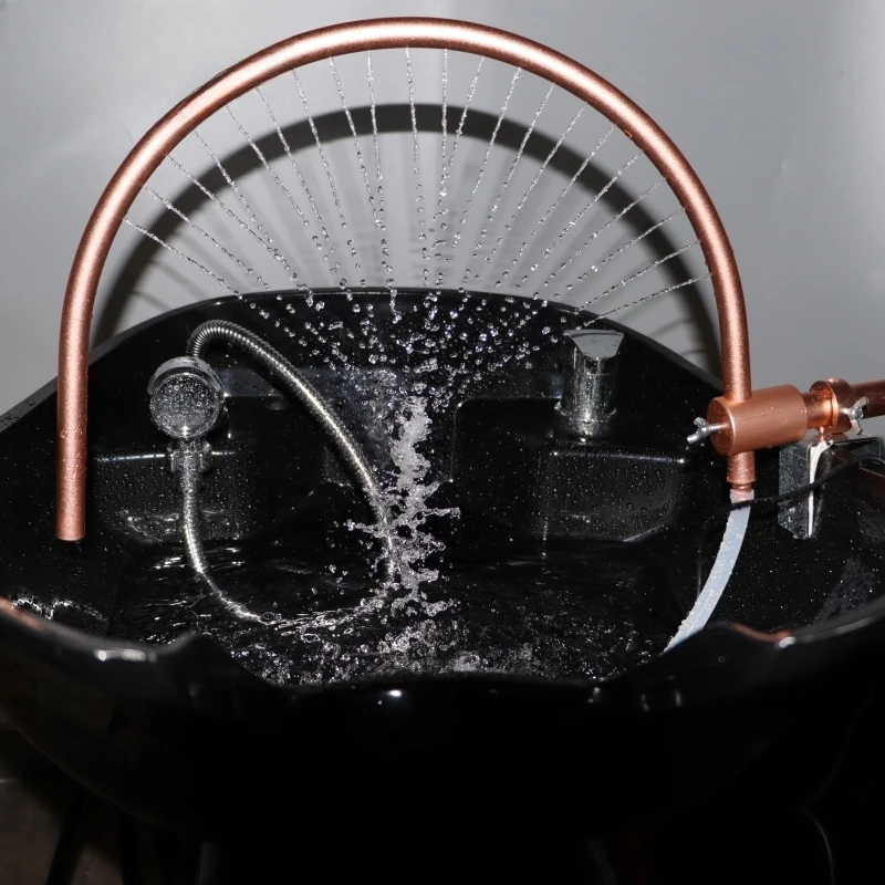 Salon Equipment Hair Washing Sink with Accessories Adjustable Height Water Circulation Head Therapy Spa Head
Salon Equipment Hair Washing Sink with Accessories Adjustable Height Water Circulation Head Therapy Spa Head