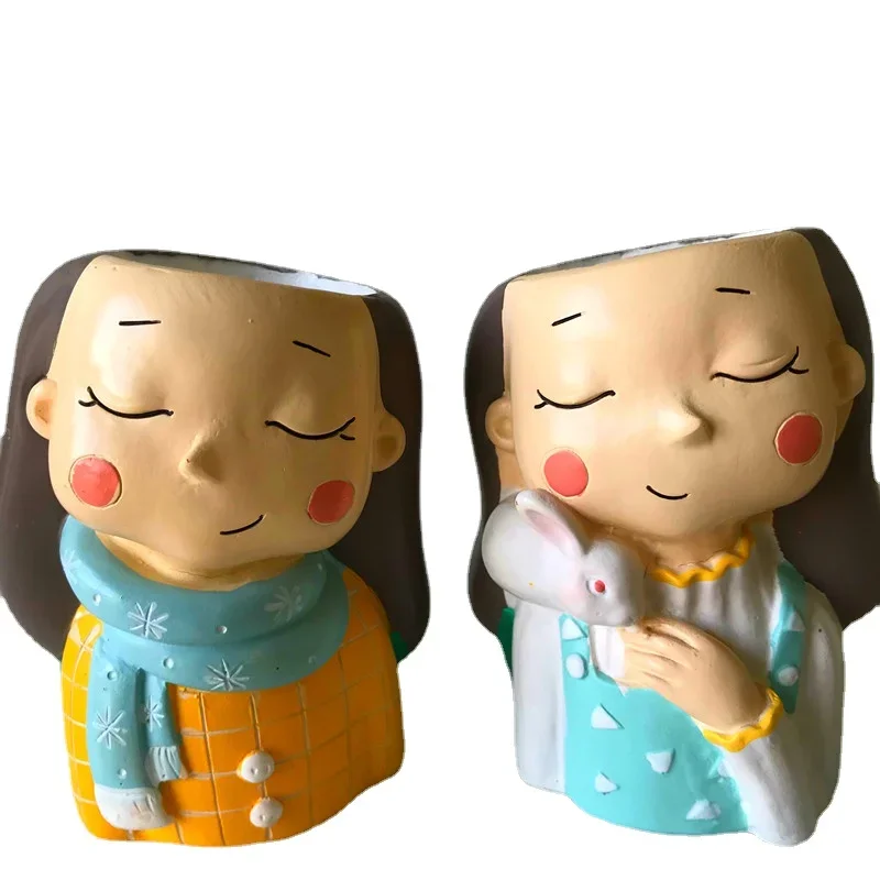 3D Candle Mold Boy Girl Flower Pot Maker Resin Concrete Vase Cactus Silicone Cake Baking Mould Chocolate Decoration Tools
3D Candle Mold Boy Girl Flower Pot Maker Resin Concrete Vase Cactus Silicone Cake Baking Mould Chocolate Decoration Tools